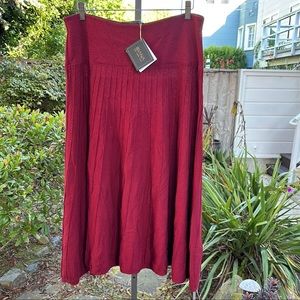 BIANA Knit Flounce Skirt